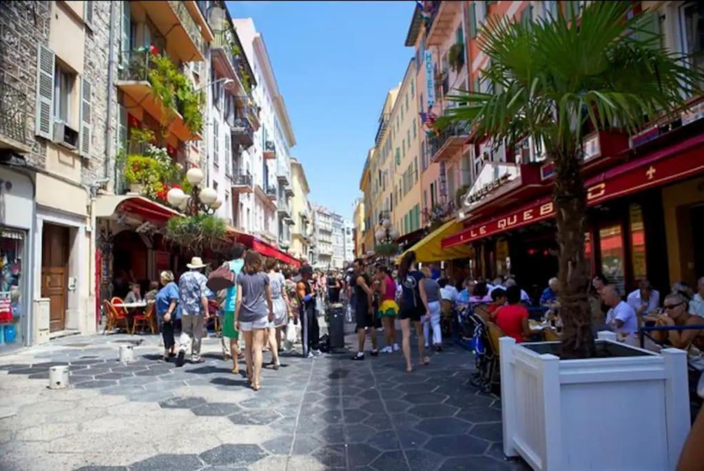 Studio A Louer Au Coeur Du Carre Dor A Nice, Rue Dalpozzo A 150 Metres Des Plages Екстер'єр фото